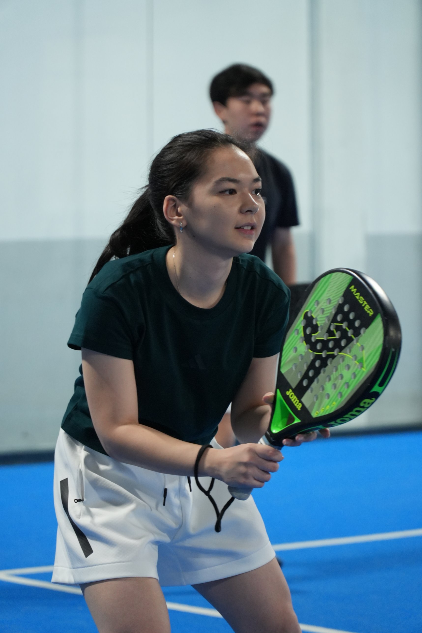 Playing padel